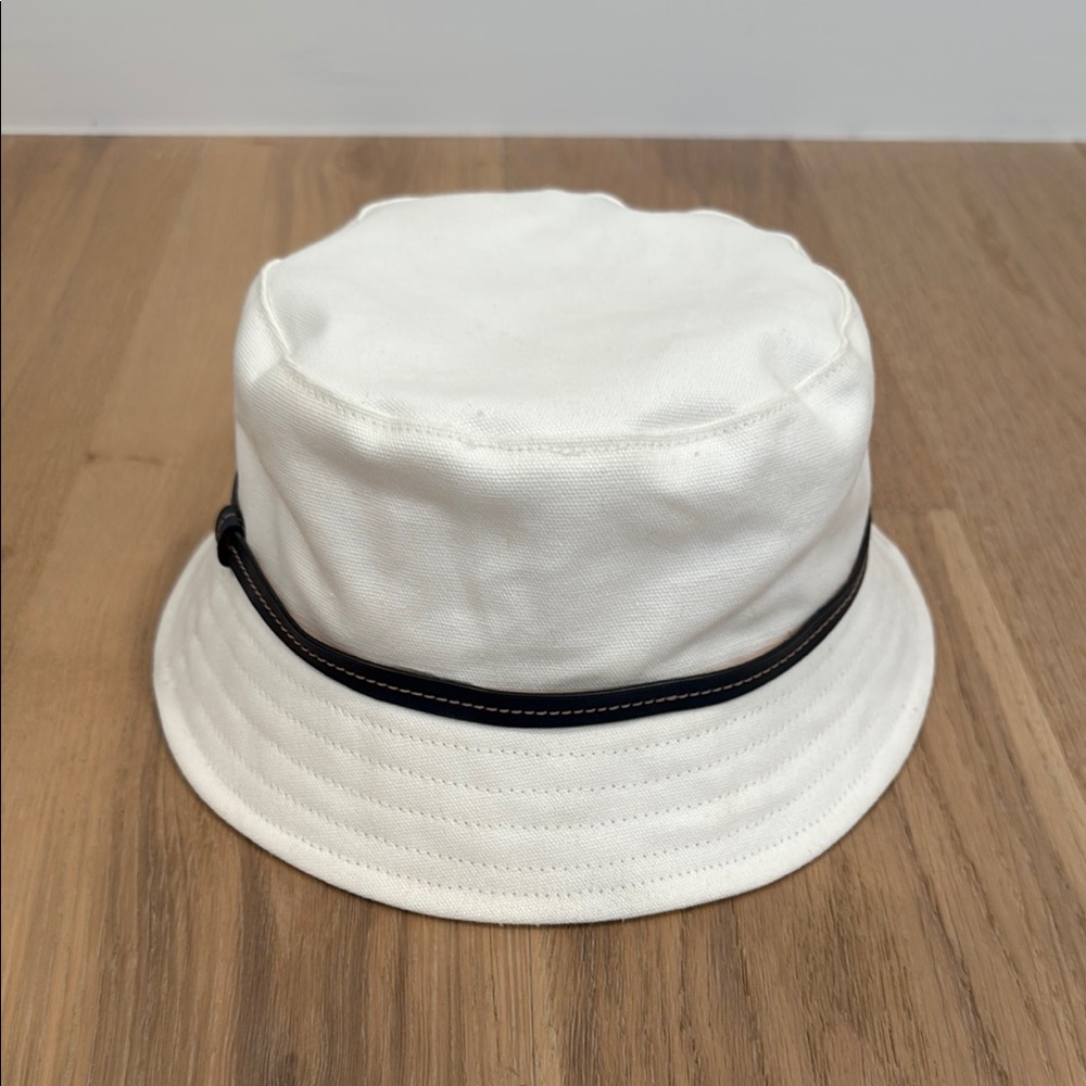 White Bucket Hat